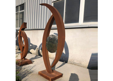 Factory Directly Sale Outdoor Garden Corten Steel Sculpture In Stock