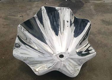 Custom Size Mirror Polished Stainless Steel Shell Sculpture for Outdoor
