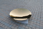 Gold Titanium Coated Stainless Steel Circular Concave Mirror Sculptures
