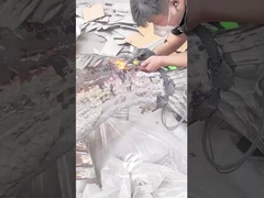 escultura de arte em metal para decoração de casa/galeria/hotel