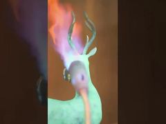 escultura de animal de estátua de bronze