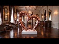 Arte luxuosa e marcos modernos