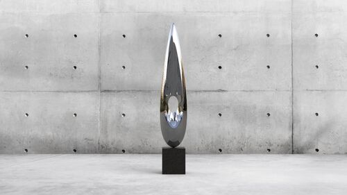 Últimos blogs da empresa sobre Escultura em espelho forjado em aço inoxidável: da renderização conceitual à realidade personalizada