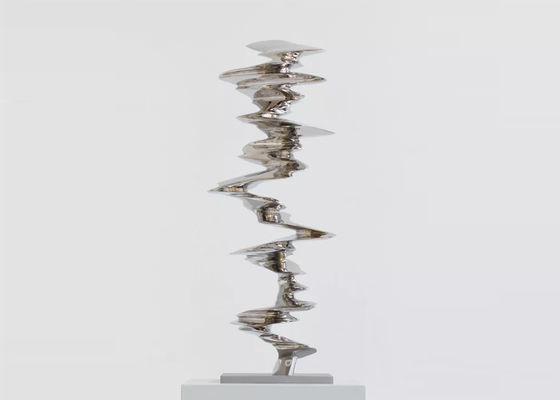 Bom preço. Contemporaray moderno Tony Cragg Sculpture Untitled lustrado de aço inoxidável on-line