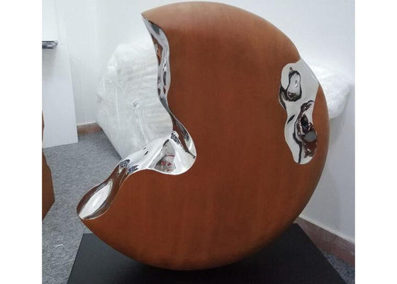 Bom preço. Escultura de aço de Corten da decoração do jardim com altura do tamanho regular 150cm on-line