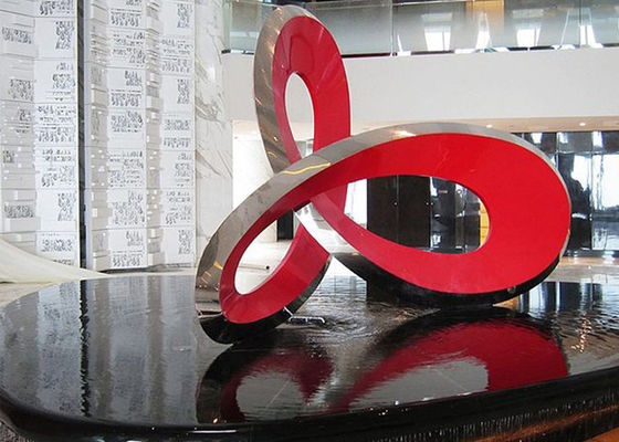 Bom preço. Custom Grande Arte Pública Moderna Escultura de aço inoxidável Comercial on-line