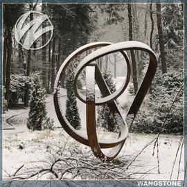 Unique Garden Art Sculptures / Corten Garden Sculpture Welding Technique