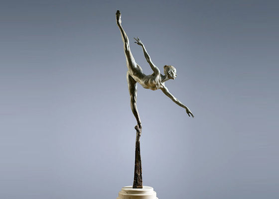 Bom preço. Estátua de bronze da bailarina moderna on-line