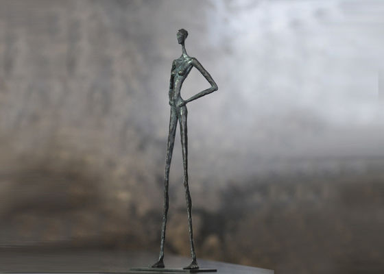 Bom preço. Estatueta de bronze de manequim feminino contemporâneo para decoração pública ao ar livre on-line