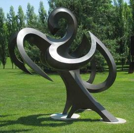 Park Landscape Decorative Bronze Statues Polishing Finishing Various Sizes