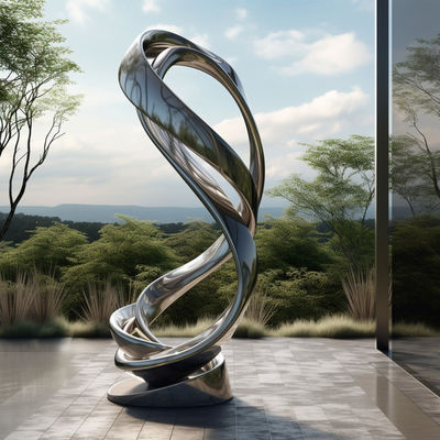 Bom preço. Memórias Esquecidas Escultura de aço inoxidável polida para parques públicos on-line