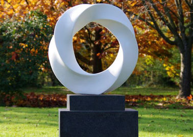 Bom preço. Escultura de aço inoxidável 160cm do grande jardim contemporâneo do metal para a decoração on-line