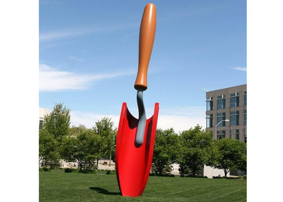 Bom preço. Esculturas de aço inoxidável pintadas exteriores enormes personalizadas do jardim da escultura do metal on-line
