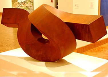 Rusty Abstract Contemporary Outdoor Metal Sculpture Art Interior Decoration