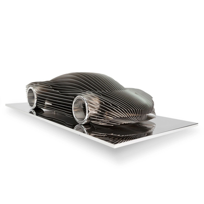 Multiple Finishes Available Stainless Steel Car Sculpture For Urban Landscape