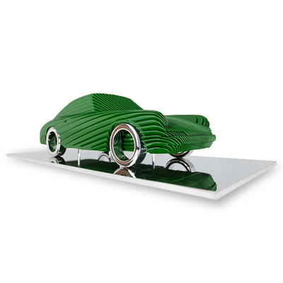 Multiple Finishes Available Stainless Steel Car Sculpture For Urban Landscape