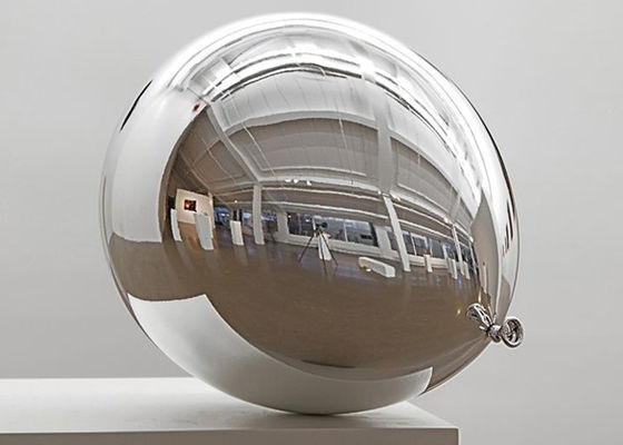 Bom preço. Estabilidade de terminação lustrada da corrosão da escultura do jardim do metal espelho de aço inoxidável on-line