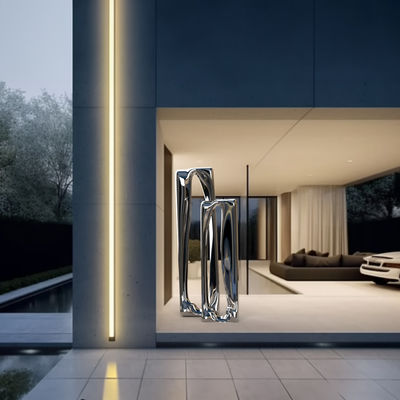 Bom preço. Descubra a natureza transformadora da refração com torres de refração escultura de aço inoxidável on-line