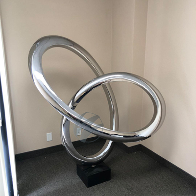 Stainless Steel Sculpture Stunning Piece Of Art For Your Living Room Office Or Gallery
