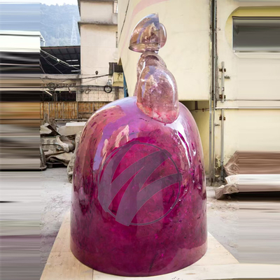 Luxury Transparent Resin Art Sculpture – Inspired by Manolo Valdés, Modern Home & Office Décor