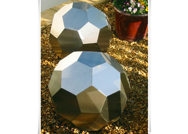 Bom preço. Escultura de aço inoxidável decorativa pública dos peixes, esculturas abstratas da jarda on-line