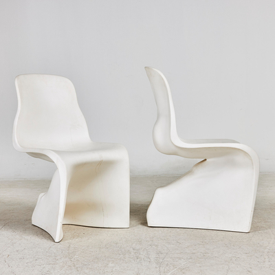 Custom Abstract Furniture Decoration Metal Art Seat Chair Fiberglass Sculpture