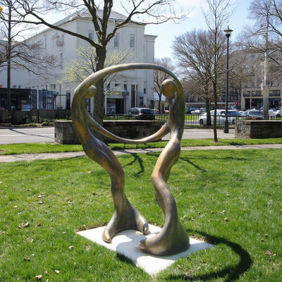 Bom preço. Custom Life Size Metal Casting Dançando Sereia Bronze Jardim Arte Escultura Estátua on-line