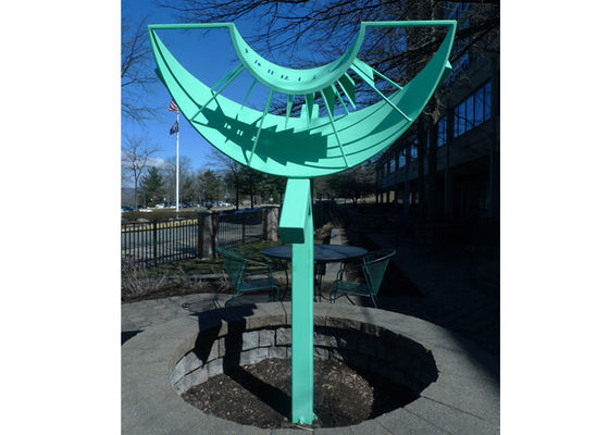 Bom preço. Tamanho personalizado grande escultura pintado colorido do metal da escultura do metal abstrata on-line