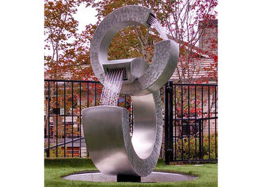 Trielements Design Forging Stainless Steel Outdoor Fountains For Garden Decor
