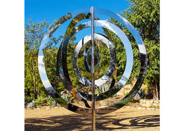Bom preço. Artistas de aço inoxidável da escultura do sumário moderno do metal para a decoração do jardim on-line