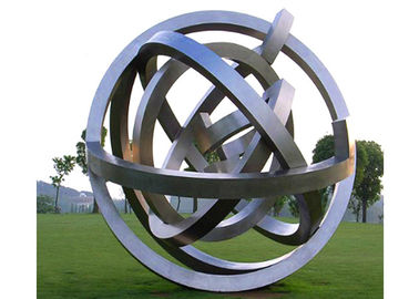 Bom preço. Escultura de aço inoxidável moderna do jardim do metal decoração exterior da grande on-line