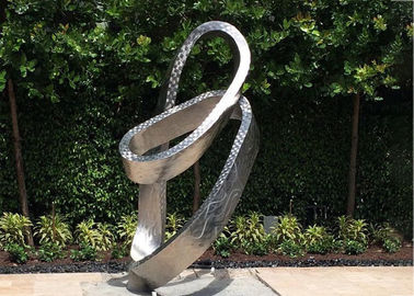 Bom preço. Ornamento de aço inoxidável exteriores modernos do jardim do metal com revestimento de Matt on-line