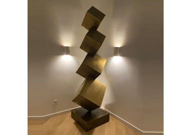 Bom preço. Esculturas exteriores do jardim da grande jarda abstrata da estátua do bronze da carcaça on-line