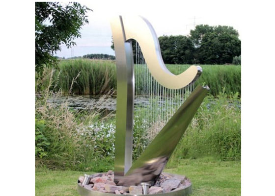 Bom preço. Fonte de água de aço inoxidável da cachoeira da cortina da chuva do jardim on-line