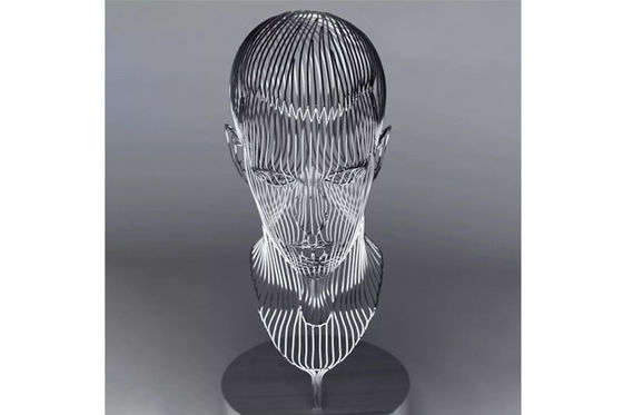 Bom preço. Escultura de Matt Finish Stainless Steel Disappearing on-line