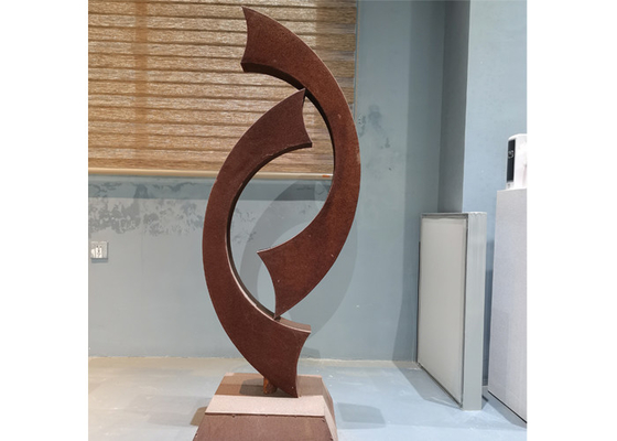 Abstract Outdoor Garden Decorative Corten Steel Sculpture
