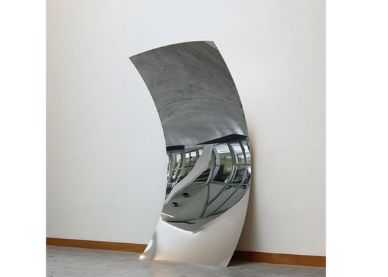 120cm High 316 Stainless Steel Mirror Sculpture for Home Decor