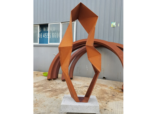 Bom preço. Metal abstrato Art Garden Sculptures da escultura exterior moderna do aço de Corten on-line