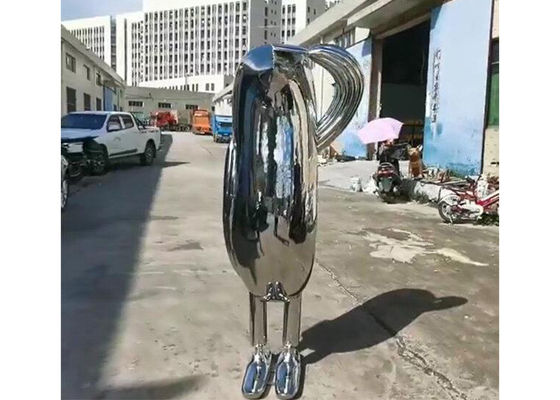 Bom preço. O espelho moderno da escultura de Art Stainless Steel Abstract Man lustrou on-line