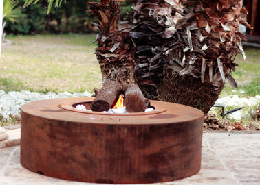 Bom preço. Jardim atrativo amigável de Eco que aquece do poço de aço do fogo de Corten a forma redonda on-line