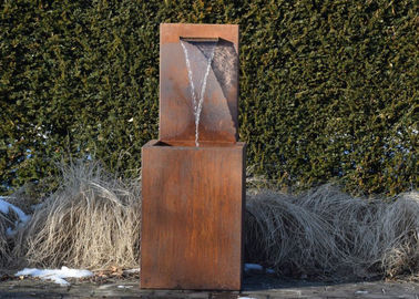 Bom preço. A água de aço profissional do jardim de Corten caracteriza a altura das fontes 150cm on-line