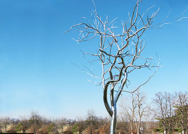 Bom preço. Escultura de aço inoxidável murchada, jardim exterior da árvore da escultura da árvore do metal on-line