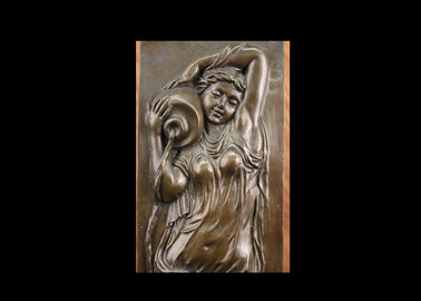 Bom preço. Arte de bronze rara fina da parede do relevo, estilo contemporâneo da escultura do relevo alto on-line