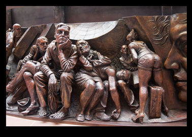 Bom preço. Figura vívida da escultura do relevo alto, estilo famoso do europeu da escultura do relevo on-line