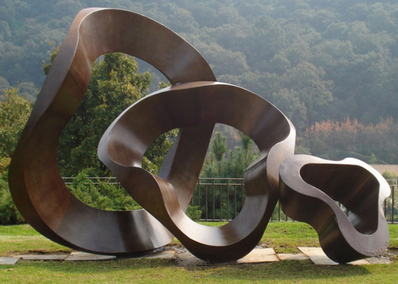 Bom preço. escultura de arte de metal moderna de jardim exterior on-line