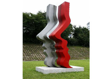 Bom preço. Estabilidade feita sob encomenda da corrosão da cor da escultura de aço inoxidável enorme da cara da decoração on-line
