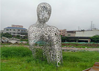 Bom preço. Escultura de aço inoxidável moderna da decoração pública, escultura de aço contemporânea on-line