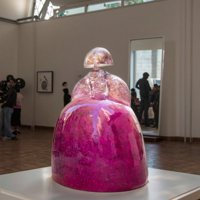 Luxury Transparent Resin Art Sculpture – Inspired by Manolo Valdés, Modern Home & Office Décor