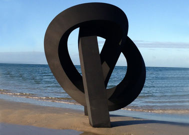 Bom preço. A escultura de aço de Corten da decoração da praia oxidou esculturas do jardim do metal on-line