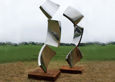 Bom preço. Fora das esculturas do jardim do metal do sumário do projeto, escultura moderna do gramado on-line